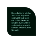 Einklinker Zeitung Nachhaltigkeitskampagne.indd